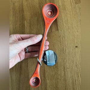 Handcrafted Pakka Wood Measuring Spoon - NWT